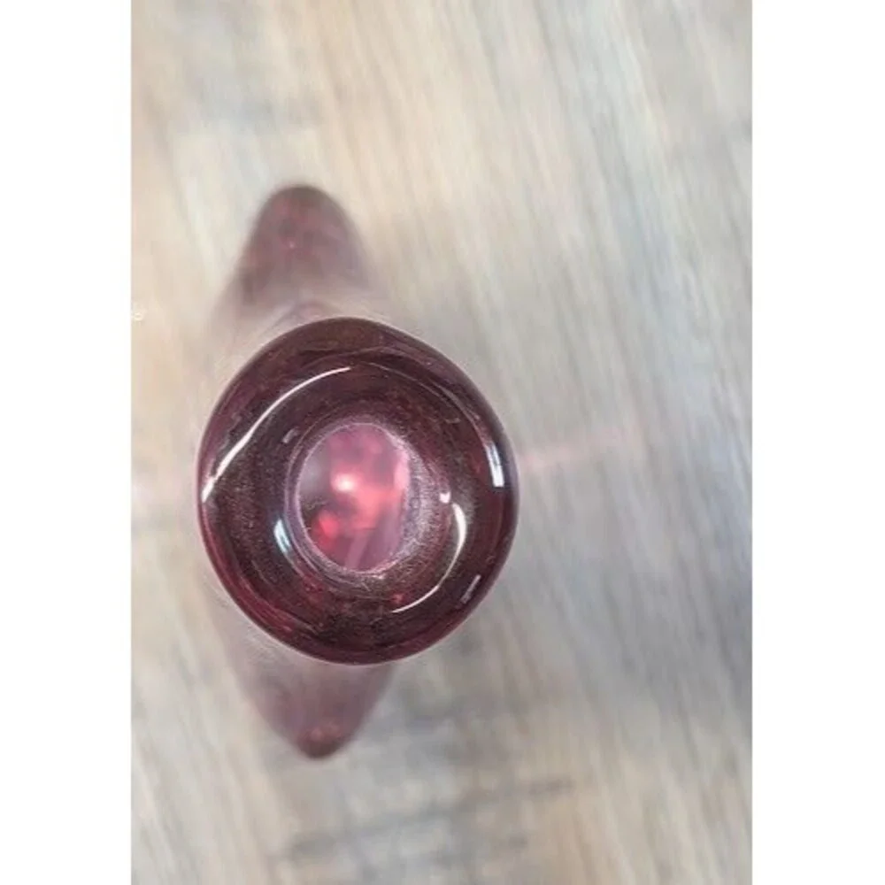 Vintage Pink Abstract Miloslav Klinger Bud Vase 10.5